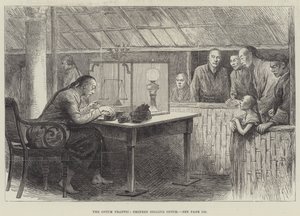 De opiumhandel, Chinezen die opium verkopen