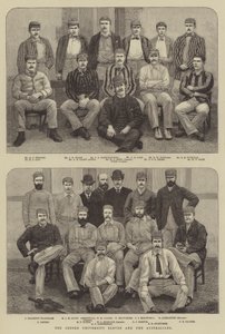 Het Oxford University Elftal en de Australiërs door English School