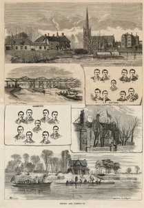 De Oxford en Cambridge bootrace