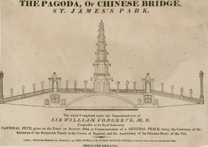 De Pagode, of Chinese Brug, St Jamess Park, Londen