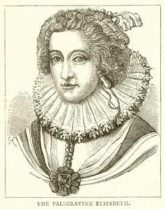 De Palsgravine Elizabeth door English School