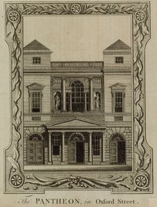 Het Pantheon, Oxford Street, Londen door English School