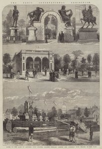 De Internationale Tentoonstelling van Parijs (gravure)