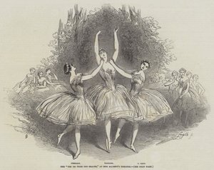 De "Pas de Trois des Graces," in Her Majesty