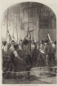 De vreugde van de vrede, het luiden van de klokken door English School