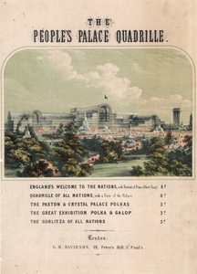 Het Paleis van het Volk Quadrille door English School