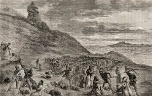 De Vervolging en Massamoord op de Christenen op het Eiland Madagaskar in 1849, ca. 1865