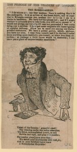 De gezichten van de handelaren van Londen