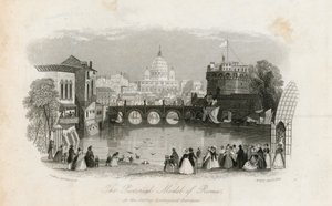Het Picturale Model van Rome en de Surrey Zoologische Tuinen door English School