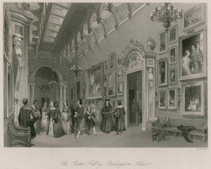 De Schilderijgalerij, Buckingham Palace door English School