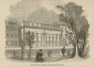 De Schilderijgalerij in Grosvenor House door English School