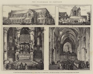 De pelgrimstocht naar Pontigny door English School