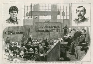 De Pimlico Vergiftigingszaak, het kruisverhoor van Mr Bartlett door Mr Edward Clarke QC