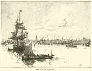 De Haven van Liverpool door English School