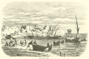 De haven van Tyrus