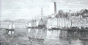 De Potomac-rivier, Washington D.C., VS, uit 