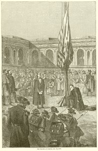Het Gebed bij Sumter, 26 december 1860 door English School