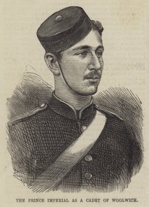 De Keizerlijke Prins als Cadet van Woolwich door English School