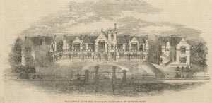 De Printers Alms Houses in Wood Green door English School