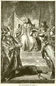De Proclamatie van Hendrik IV door English School