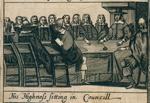 De Protectorale Raad, Een Korte Chronologie van de Meest Opmerkelijke Gebeurtenissen door English School