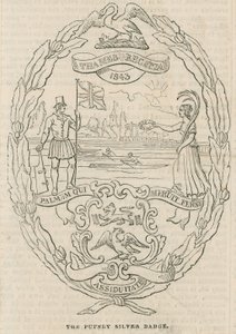 De Putney Zilveren Badge uitgereikt tijdens de Thames Regatta