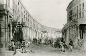 The Quadrant, Regent Street, Londen door English School