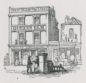 The Queens Elm openbare huis in Chelsea