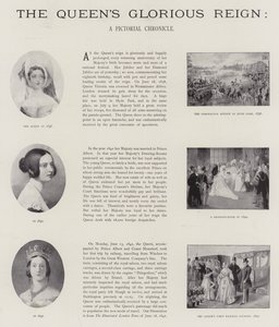 De glorieuze regeerperiode van de koningin
