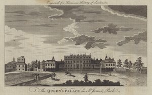 Het paleis van de koningin in St James