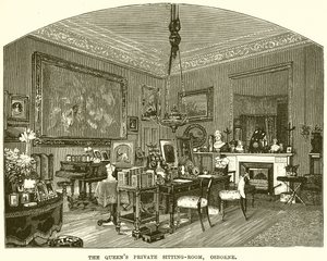 De Privé Zitkamer van de Koningin, Osborne door English School