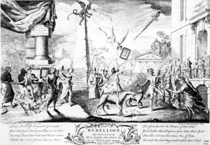 De Opstand getoond, 1745
