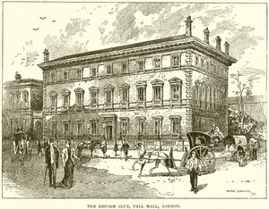 The Reform Club, Pall Mall, Londen door English School