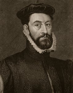De regent Murray, illustratie uit Cassells Geïllustreerde Geschiedenis van Engeland door English School