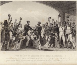 De Bevrijding van Lucknow door Generaal Havelock