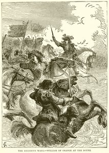 De religieuze oorlogen.--Willem van Oranje bij de Boyne