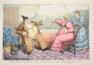 De Terugkeer van het Continent of de Familie Verward, pub. 1835 door English School