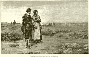 De Terugkeer van de Mayflower naar Engeland door English School