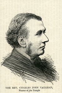 De Eerw. Charles John Vaughan, De Decaan van Llandaff door English School