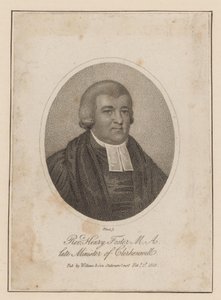 De Eerwaarde Henry Foster, voormalig Minister van Clerkenwell door English School