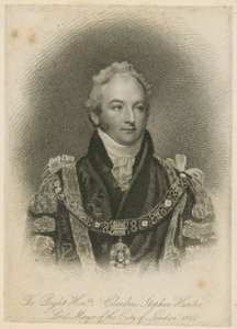 De Zeer Eerwaarde Claudius Stephen Hunter, Lord Mayor van Londen door English School