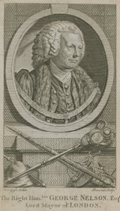 De Zeer Eerwaarde George Nelson, Lord Mayor van Londen door English School