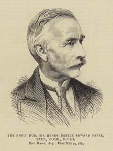 De Zeer Eerwaarde Sir Henry Bartle Edward Frere, Baronet, GCB, GCSI door English School