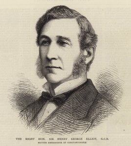 De Zeer Eerwaarde Sir Henry George Elliot, GCB door English School