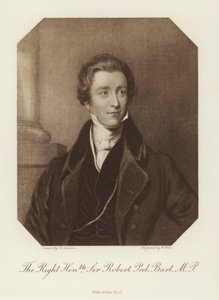 De Eerwaarde Sir Robert Peel, Baronet, MP door English School