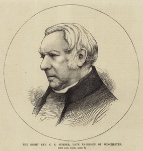 De Zeer Eerwaarde C R Sumner, Voormalig Ex-Bisschop van Winchester door English School