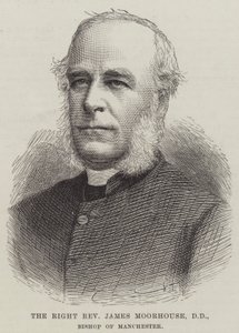 De Zeer Eerwaarde James Moorhouse, DD, Bisschop van Manchester door English School