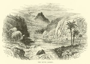 De rivier Jabbok door English School