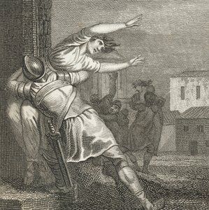 De Romeinen ontvoeren de Sabijnse vrouwen, zodat ze hen als vrouwen kunnen hebben