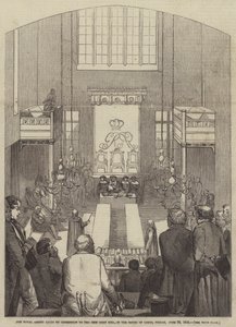 De Koninklijke Goedkeuring gegeven door Commissie aan de Nieuwe Graanwetsvoorstel, in het Hogerhuis, Vrijdag 26 juni 1846 door English School